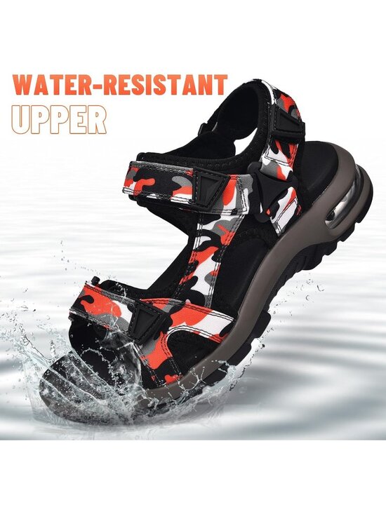 Men\'s Black 1 Athletic Sandals Open Toe Hiking Outdoor Non-slip Sandals Casual main image 5